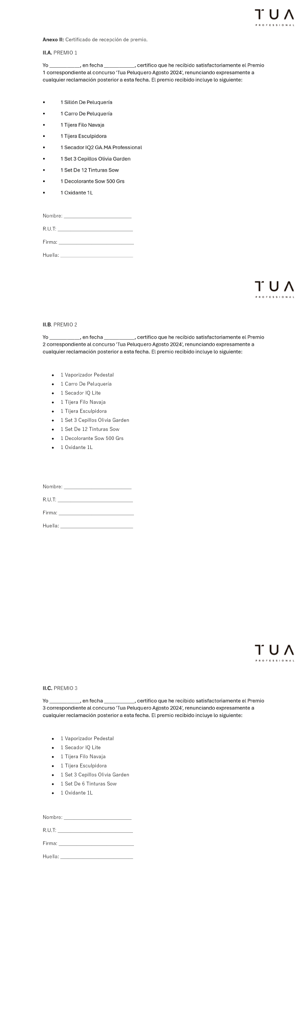 productos tua!